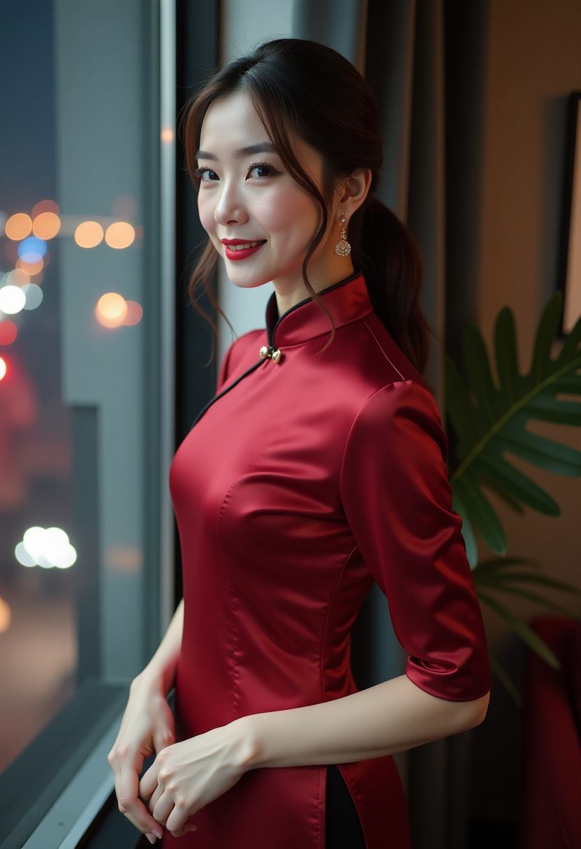 《小城来客》海报